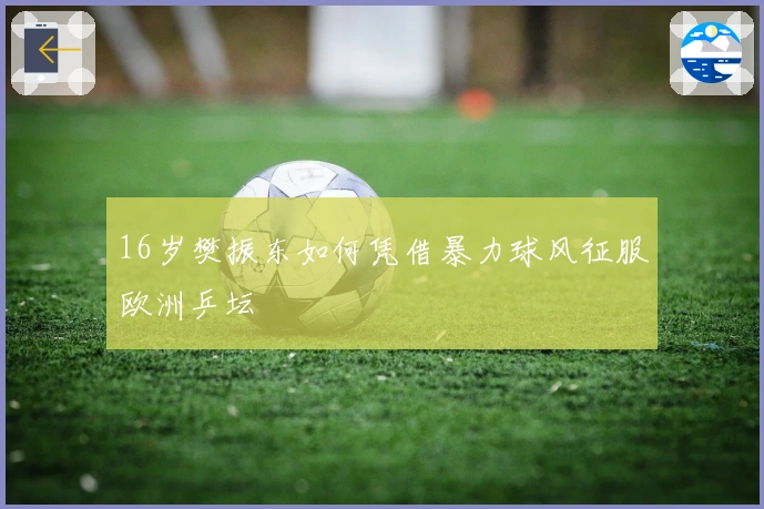 16岁樊振东如何凭借暴力球风征服欧洲乒坛